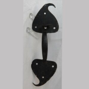 15-25076, Hand wrought iron door latch double spade ends, early 19th century. $475